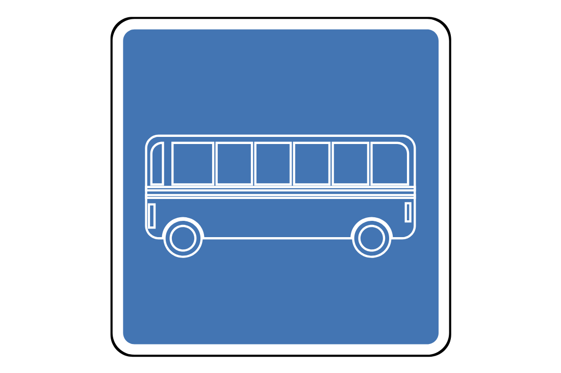 panneau bus